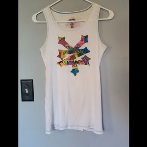 Zoo York Y2K Era Neon Logo Tank